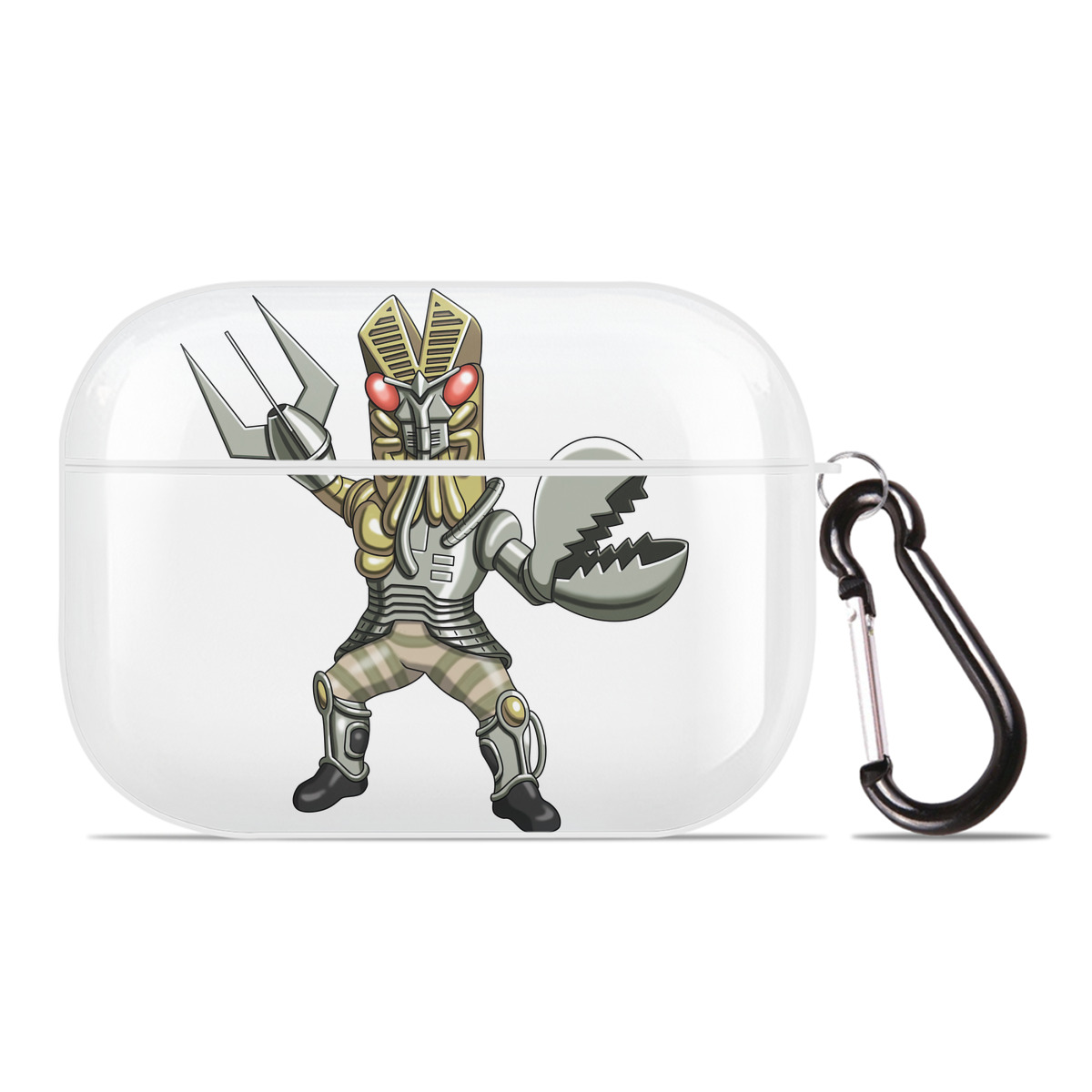 （画像用） ウルトラマン Ultraman 【AirPods Pro用】ハードシェル保護ケース 耐衝撃・防指紋・カラビナ付き商品仕様