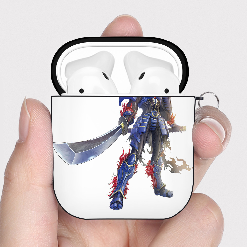 （画像用） ウルトラマン Ultraman AirPods 第2世代保護ケース ハードシェル ブラック 耐衝撃・防指紋・カラビナ付き