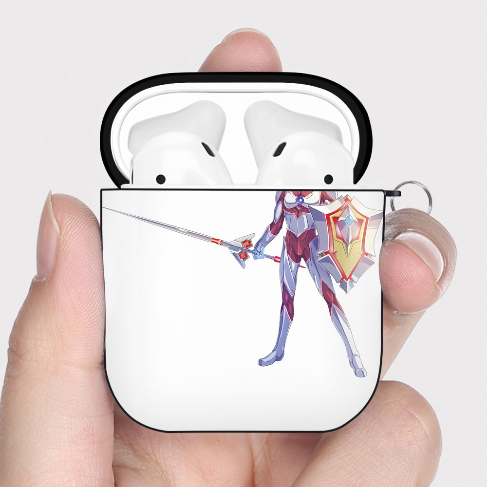 （画像用） ウルトラマン Ultraman AirPods 第2世代保護ケース ハードシェル ブラック 耐衝撃・防指紋・カラビナ付き
