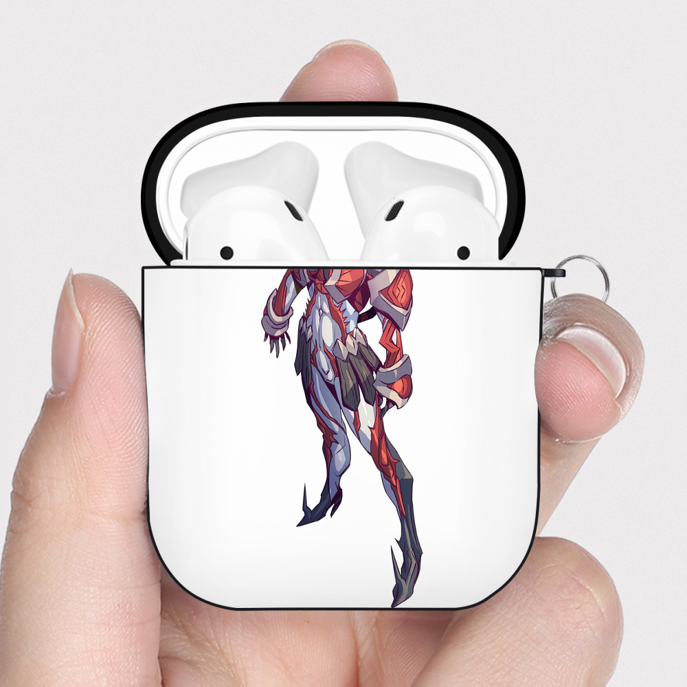 （画像用） ウルトラマン Ultraman AirPods 第2世代保護ケース ハードシェル ブラック 耐衝撃・防指紋・カラビナ付き