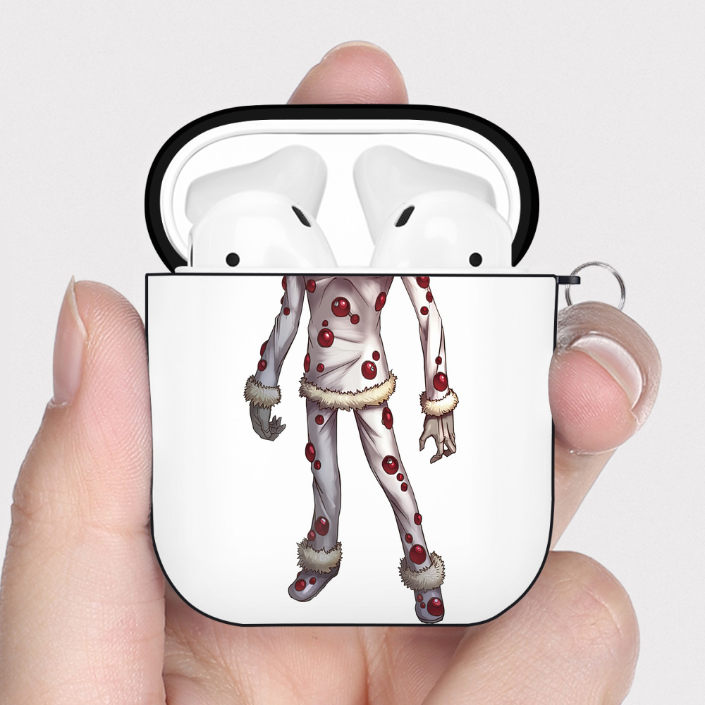 （画像用） ウルトラマン Ultraman AirPods 第2世代保護ケース ハードシェル ブラック 耐衝撃・防指紋・カラビナ付き