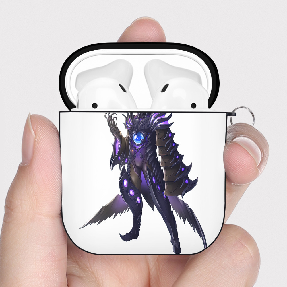 （画像用） ウルトラマン Ultraman AirPods 第2世代保護ケース ハードシェル ブラック 耐衝撃・防指紋・カラビナ付き