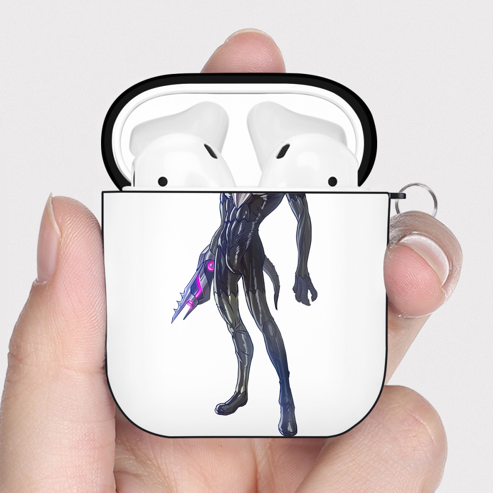 （画像用） ウルトラマン Ultraman AirPods 第2世代保護ケース ハードシェル ブラック 耐衝撃・防指紋・カラビナ付き