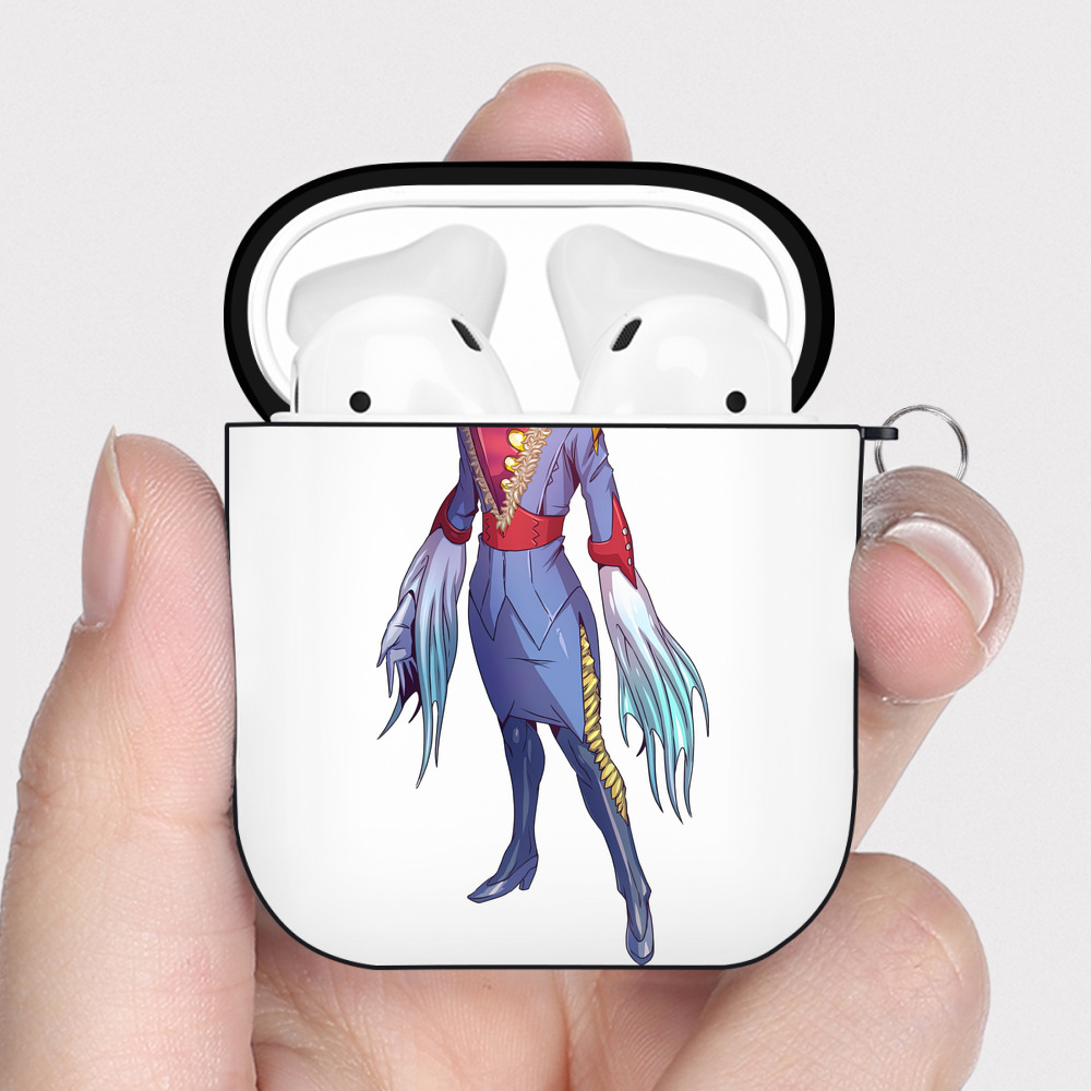 （画像用） ウルトラマン Ultraman AirPods 第2世代保護ケース ハードシェル ブラック 耐衝撃・防指紋・カラビナ付き