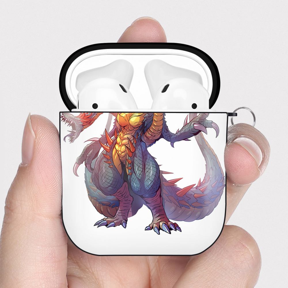 （画像用） ウルトラマン Ultraman AirPods 第2世代保護ケース ハードシェル ブラック 耐衝撃・防指紋・カラビナ付き