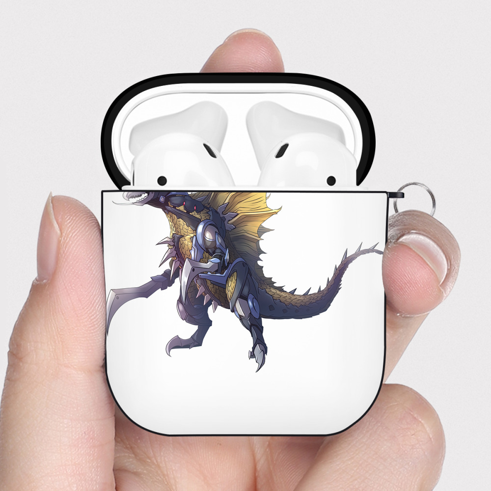 （画像用） ウルトラマン Ultraman AirPods 第2世代保護ケース ハードシェル ブラック 耐衝撃・防指紋・カラビナ付き