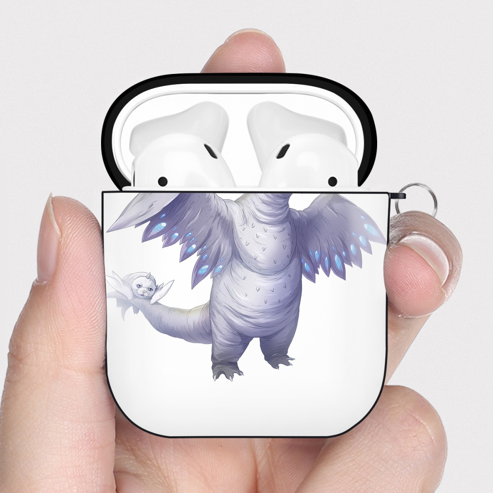 （画像用） ウルトラマン Ultraman AirPods 第2世代保護ケース ハードシェル ブラック 耐衝撃・防指紋・カラビナ付き