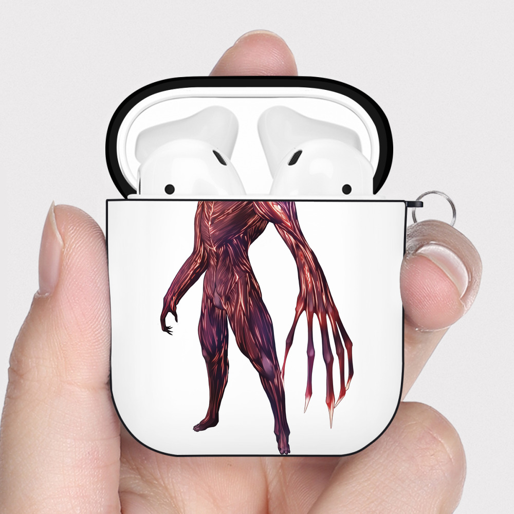 （画像用） ウルトラマン Ultraman AirPods 第2世代保護ケース ハードシェル ブラック 耐衝撃・防指紋・カラビナ付き