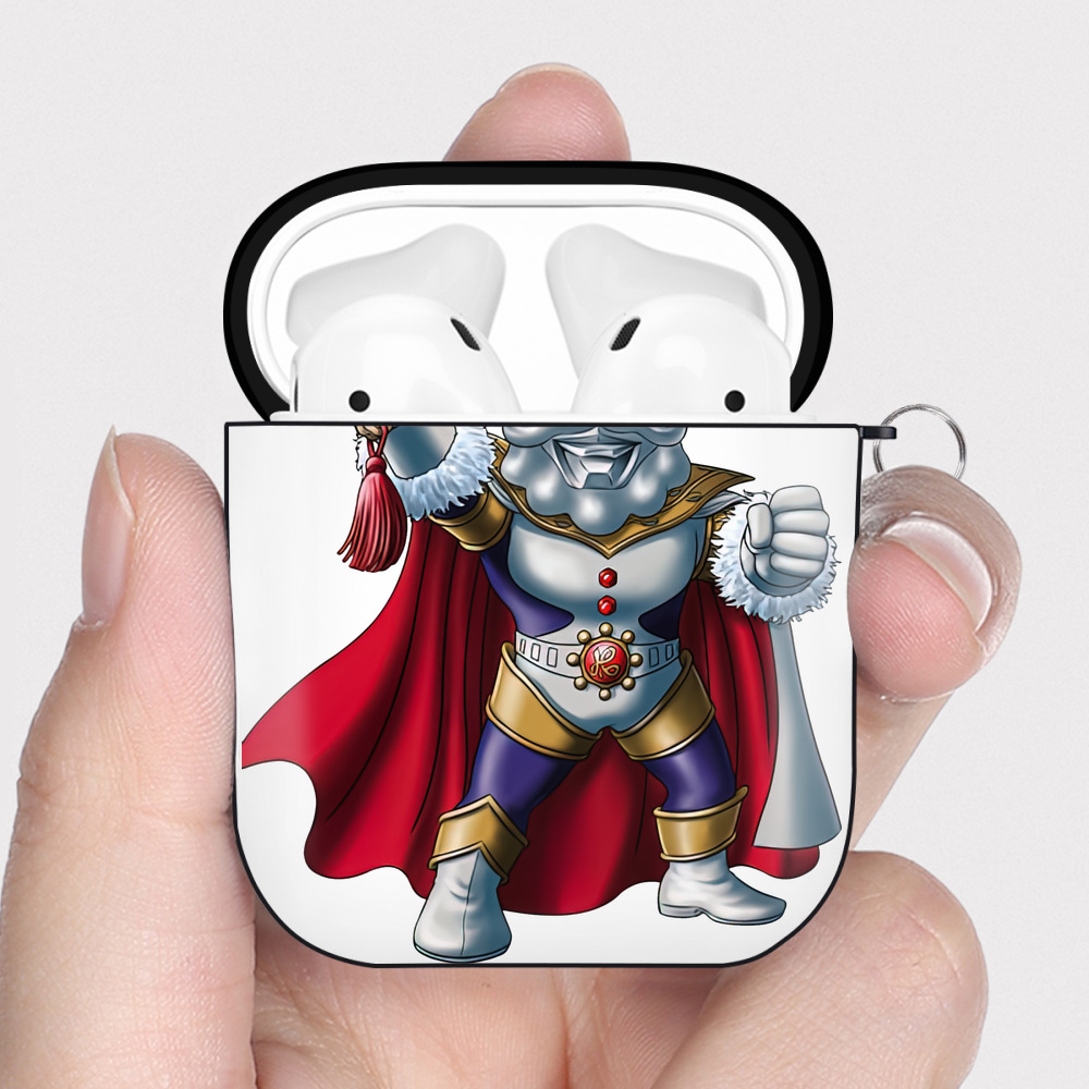 （画像用） ウルトラマン Ultraman AirPods 第2世代保護ケース ハードシェル ブラック 耐衝撃・防指紋・カラビナ付き