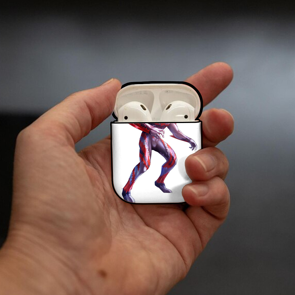 ウルトラマン Ultraman AirPods 第2世代保護ケース ハードシェル ブラック 耐衝撃・防指紋・カラビナ付き