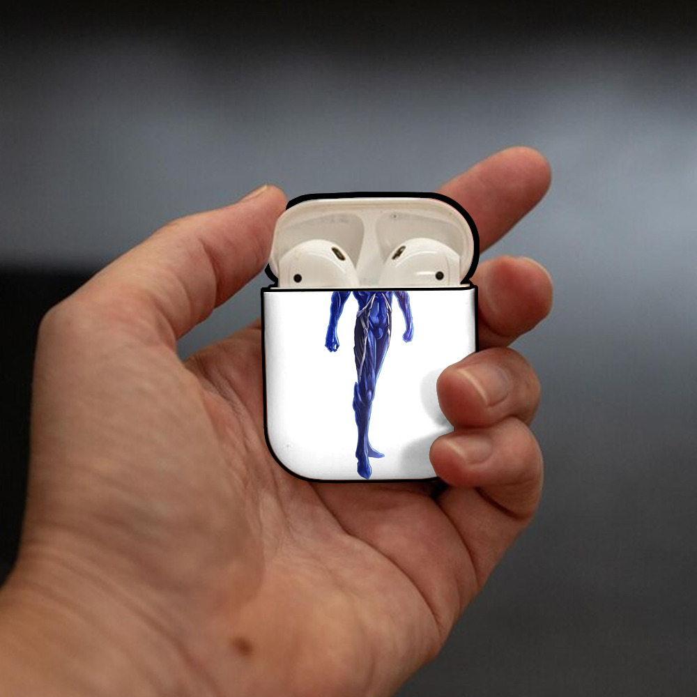 ウルトラマン Ultraman AirPods 第2世代保護ケース ハードシェル ブラック 耐衝撃・防指紋・カラビナ付き