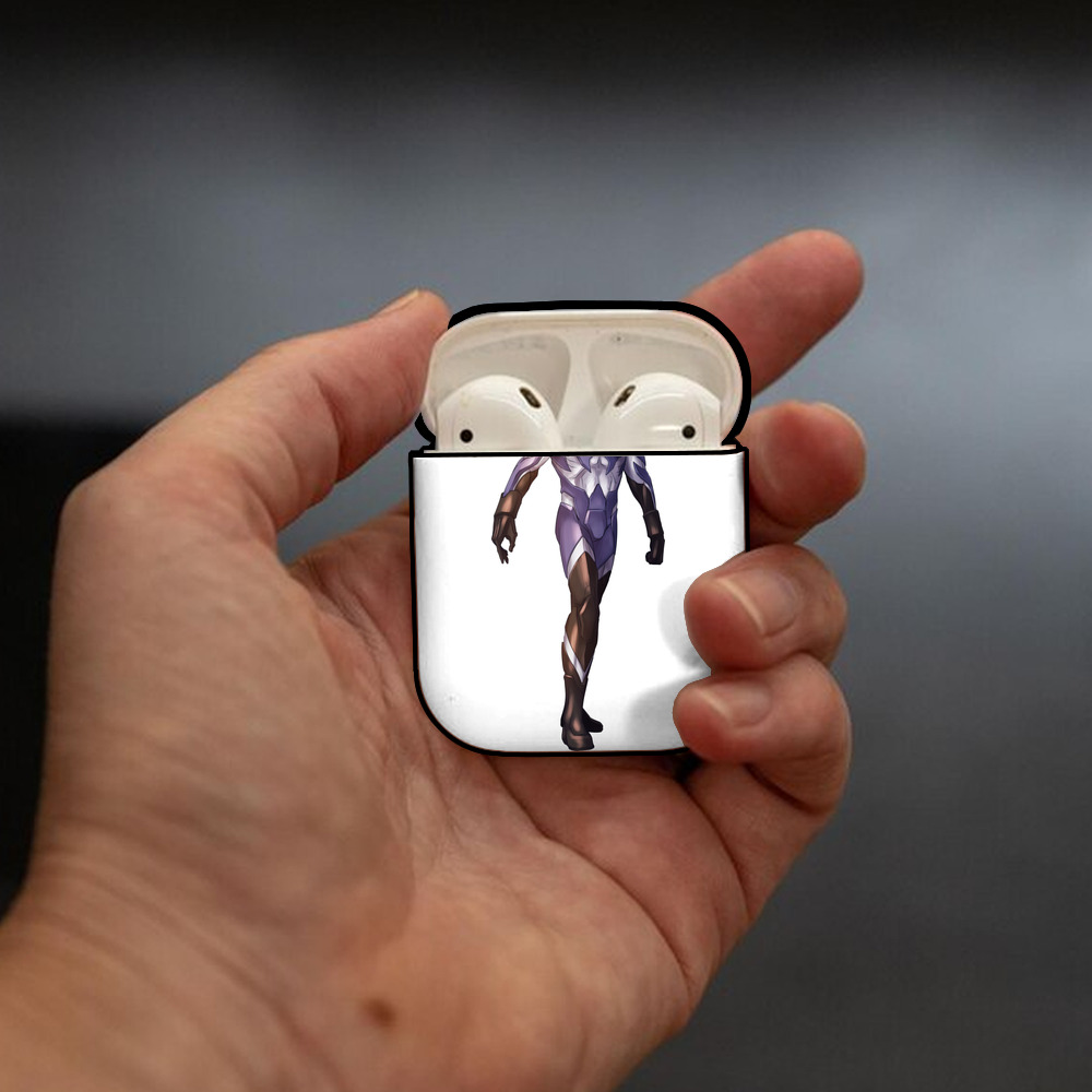ウルトラマン Ultraman AirPods 第2世代保護ケース ハードシェル ブラック 耐衝撃・防指紋・カラビナ付き