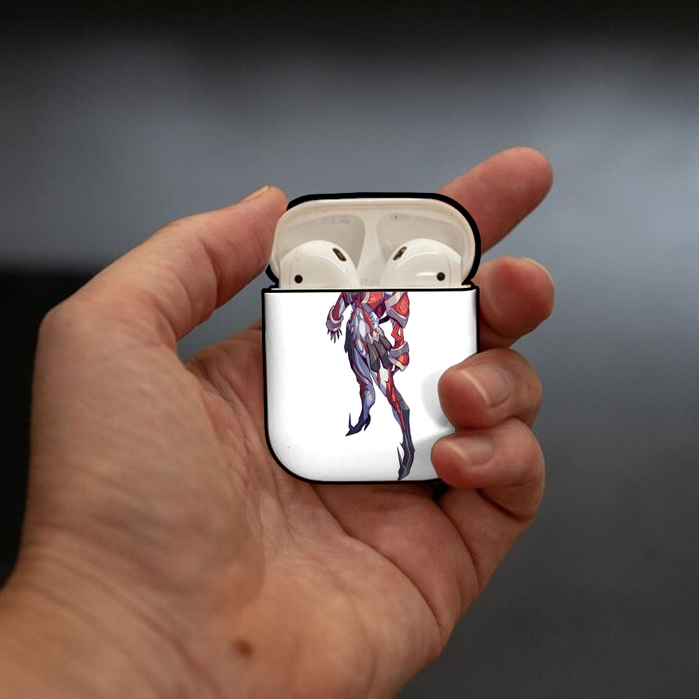 ウルトラマン Ultraman AirPods 第2世代保護ケース ハードシェル ブラック 耐衝撃・防指紋・カラビナ付き