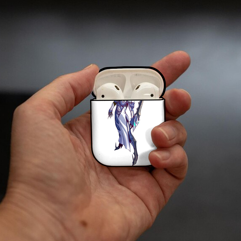 ウルトラマン Ultraman AirPods 第2世代保護ケース ハードシェル ブラック 耐衝撃・防指紋・カラビナ付き
