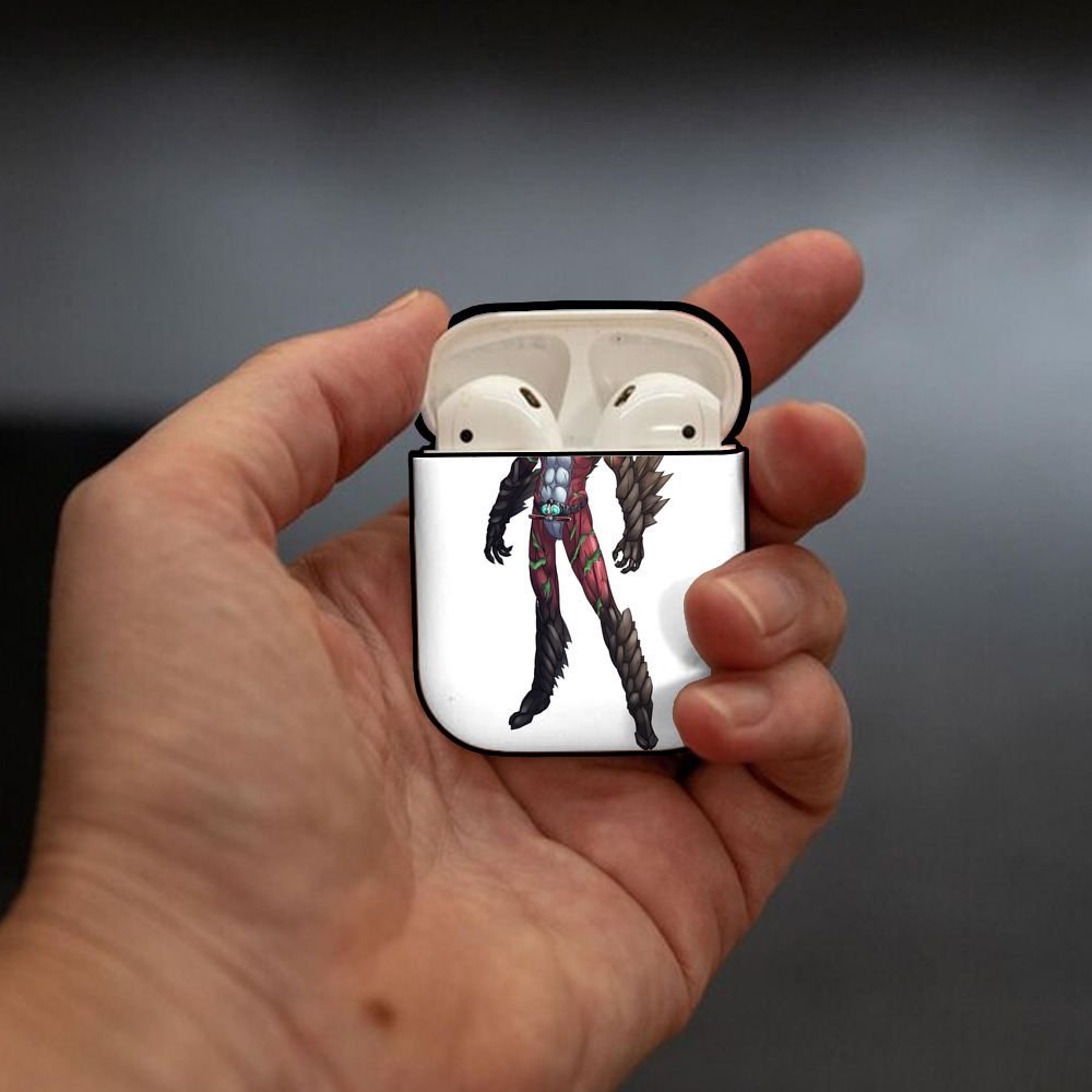 ウルトラマン Ultraman AirPods 第2世代保護ケース ハードシェル ブラック 耐衝撃・防指紋・カラビナ付き