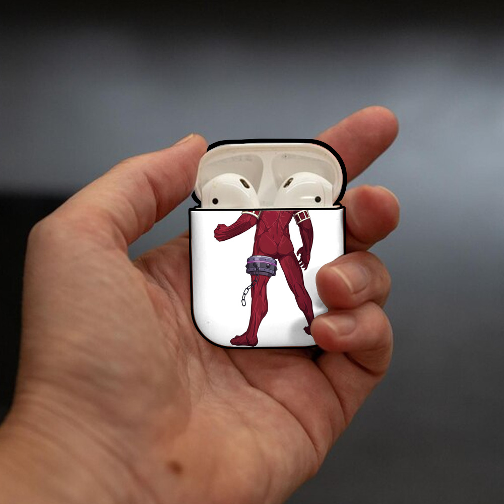 ウルトラマン Ultraman AirPods 第2世代保護ケース ハードシェル ブラック 耐衝撃・防指紋・カラビナ付き