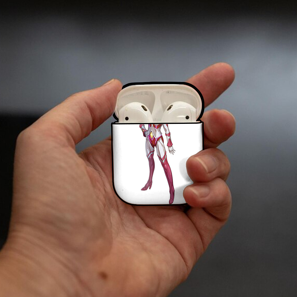 ウルトラマン Ultraman AirPods 第2世代保護ケース ハードシェル ブラック 耐衝撃・防指紋・カラビナ付き