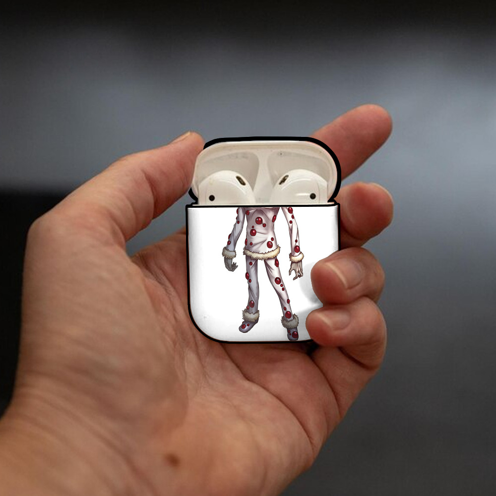 ウルトラマン Ultraman AirPods 第2世代保護ケース ハードシェル ブラック 耐衝撃・防指紋・カラビナ付き