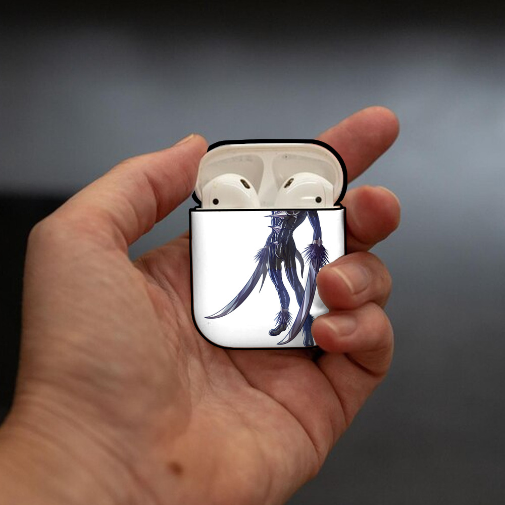 ウルトラマン Ultraman AirPods 第2世代保護ケース ハードシェル ブラック 耐衝撃・防指紋・カラビナ付き
