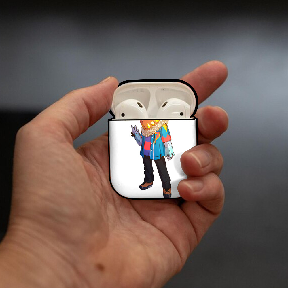 ウルトラマン Ultraman AirPods 第2世代保護ケース ハードシェル ブラック 耐衝撃・防指紋・カラビナ付き