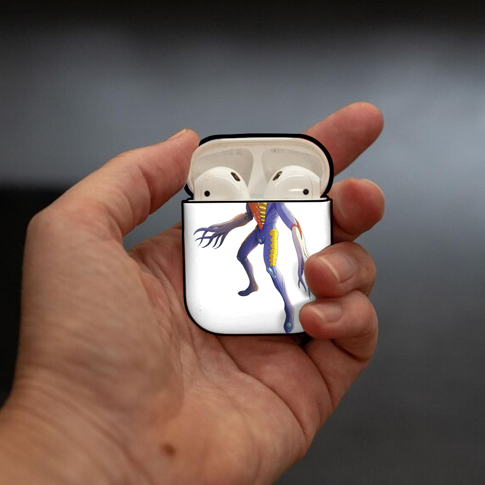 ウルトラマン Ultraman AirPods 第2世代保護ケース ハードシェル ブラック 耐衝撃・防指紋・カラビナ付き