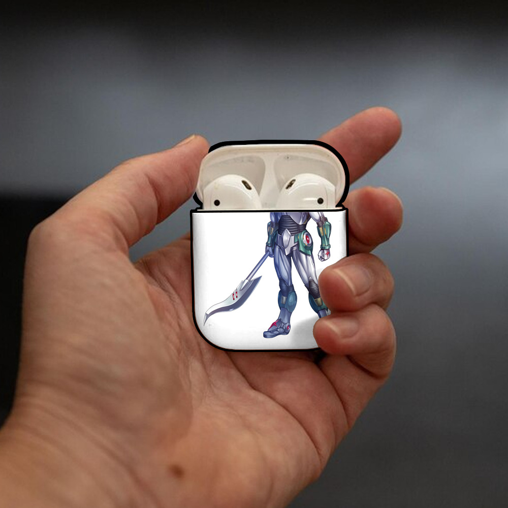 ウルトラマン Ultraman AirPods 第2世代保護ケース ハードシェル ブラック 耐衝撃・防指紋・カラビナ付き