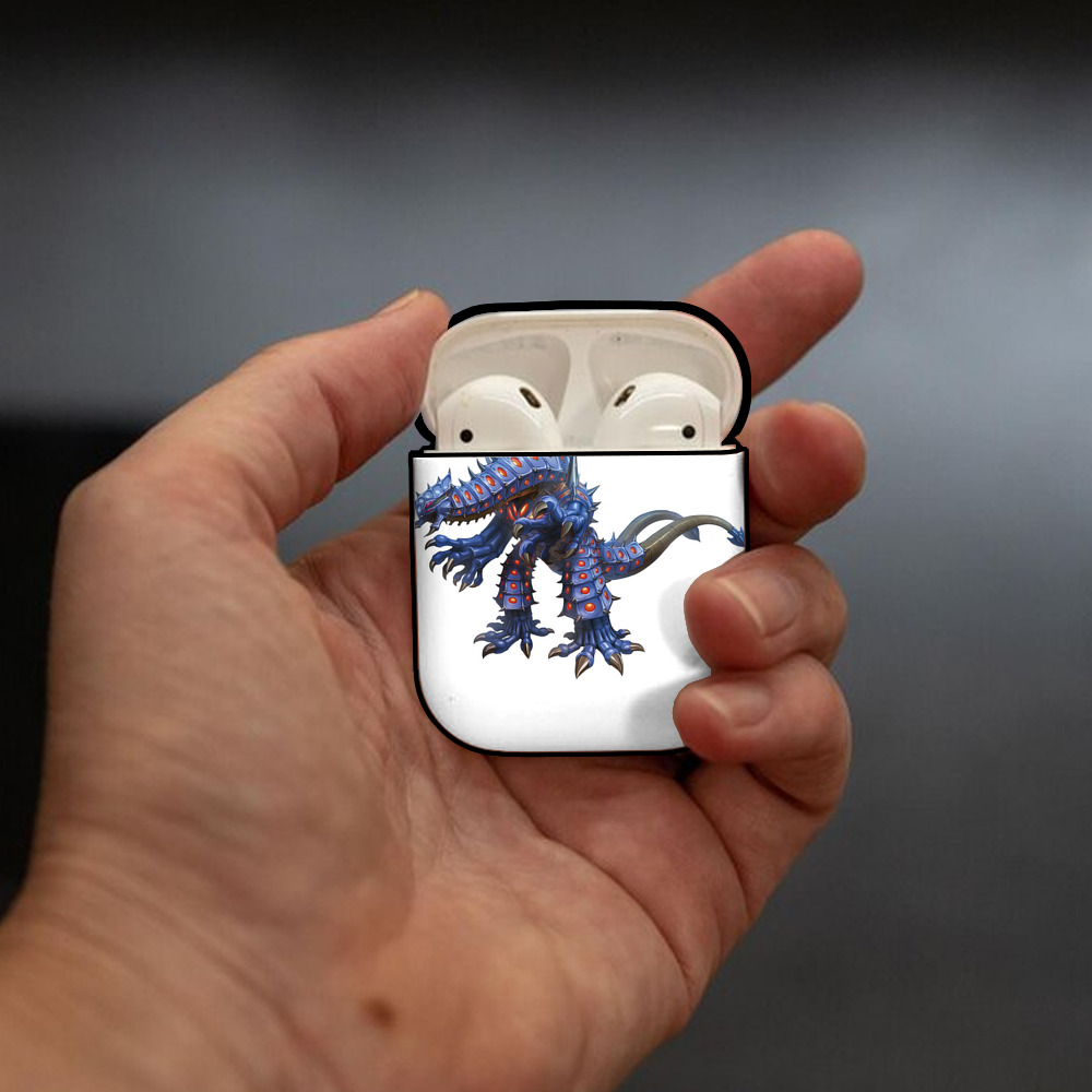 ウルトラマン Ultraman AirPods 第2世代保護ケース ハードシェル ブラック 耐衝撃・防指紋・カラビナ付き