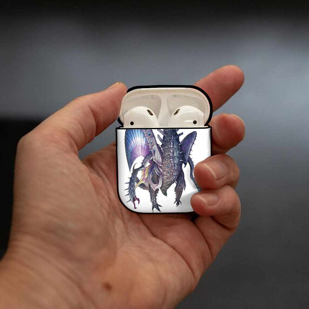 ウルトラマン Ultraman AirPods 第2世代保護ケース ハードシェル ブラック 耐衝撃・防指紋・カラビナ付き