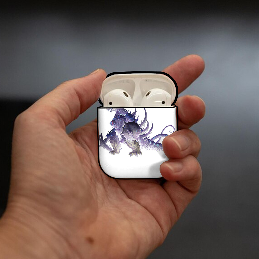 ウルトラマン Ultraman AirPods 第2世代保護ケース ハードシェル ブラック 耐衝撃・防指紋・カラビナ付き