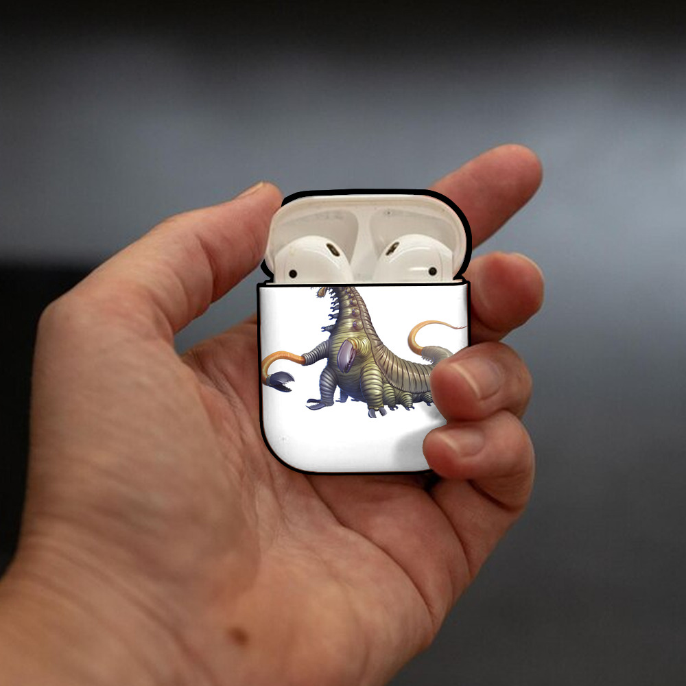 ウルトラマン Ultraman AirPods 第2世代保護ケース ハードシェル ブラック 耐衝撃・防指紋・カラビナ付き