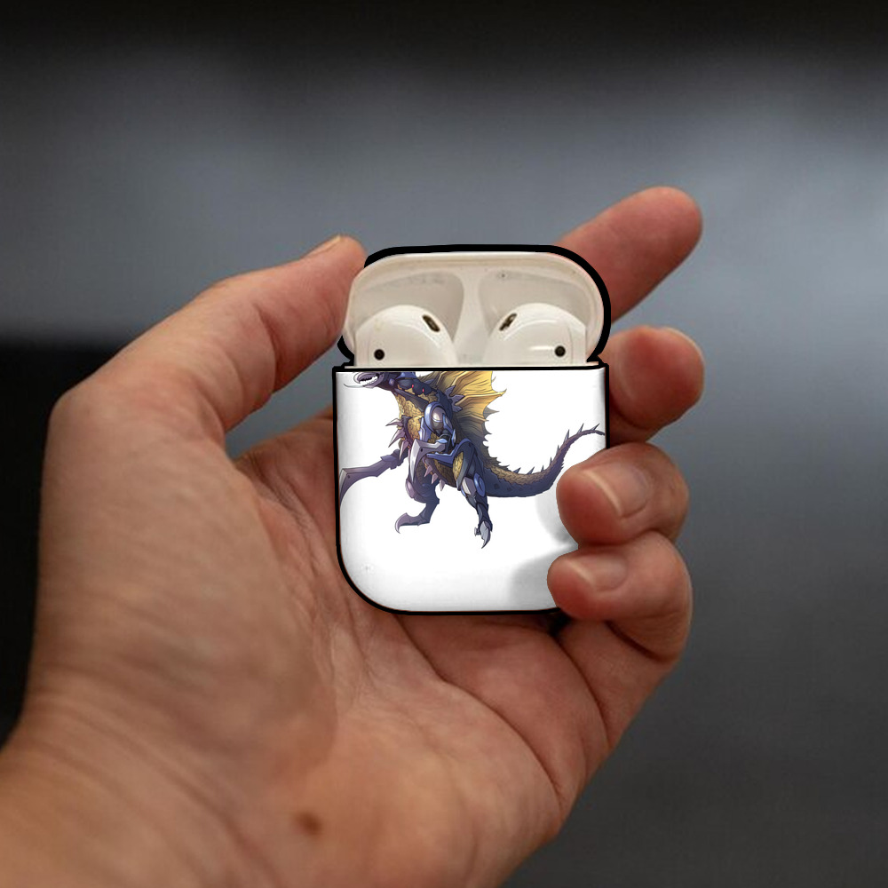 ウルトラマン Ultraman AirPods 第2世代保護ケース ハードシェル ブラック 耐衝撃・防指紋・カラビナ付き