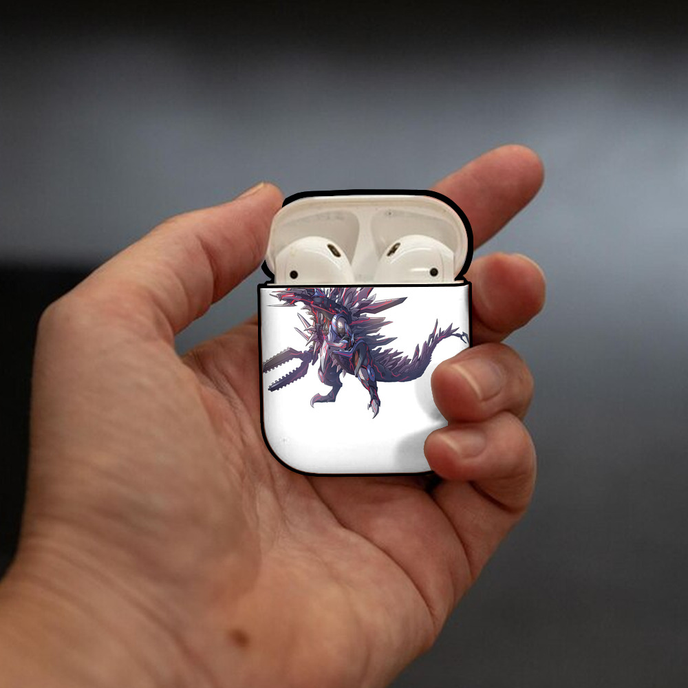ウルトラマン Ultraman AirPods 第2世代保護ケース ハードシェル ブラック 耐衝撃・防指紋・カラビナ付き