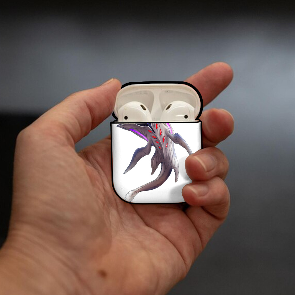 ウルトラマン Ultraman AirPods 第2世代保護ケース ハードシェル ブラック 耐衝撃・防指紋・カラビナ付き