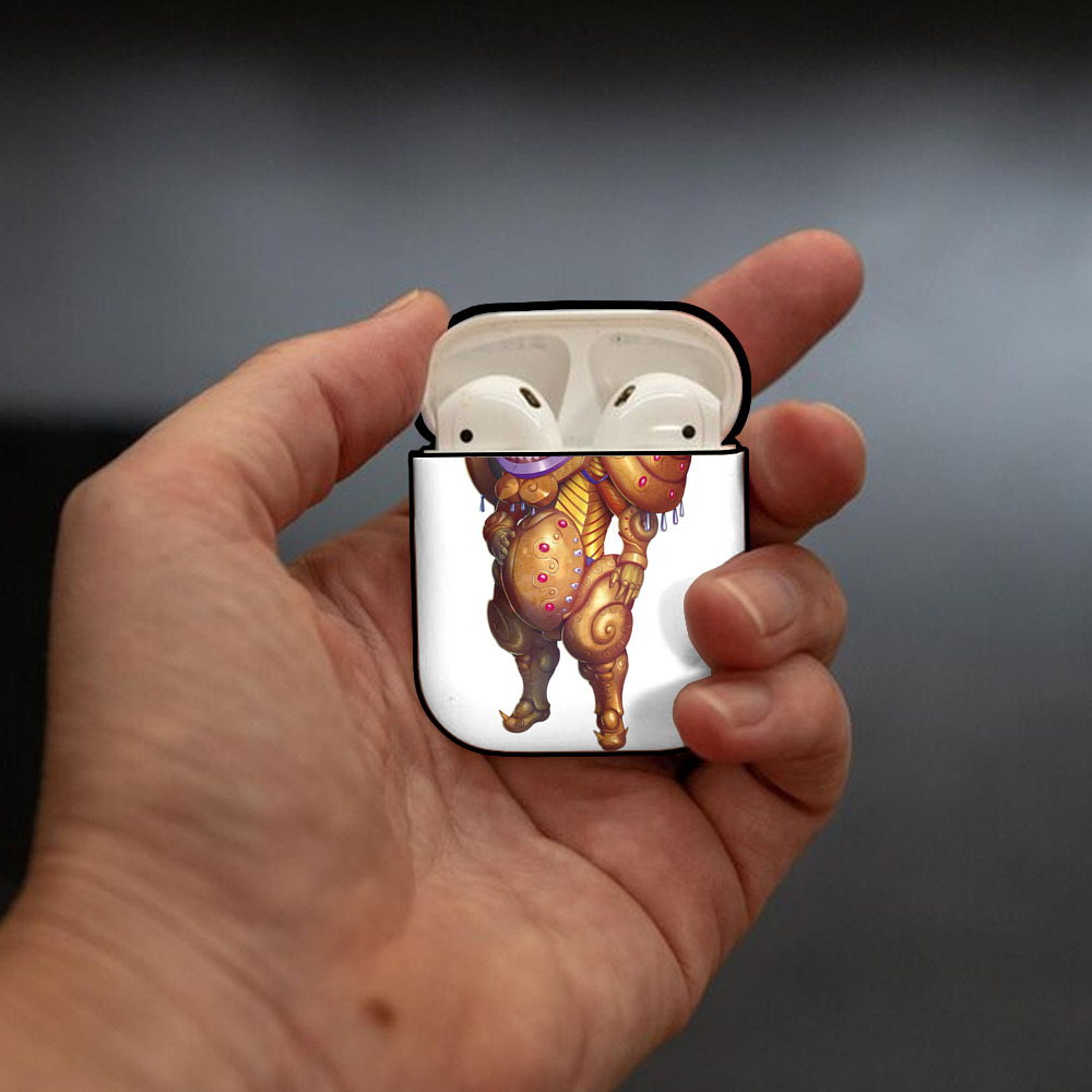 ウルトラマン Ultraman AirPods 第2世代保護ケース ハードシェル ブラック 耐衝撃・防指紋・カラビナ付き