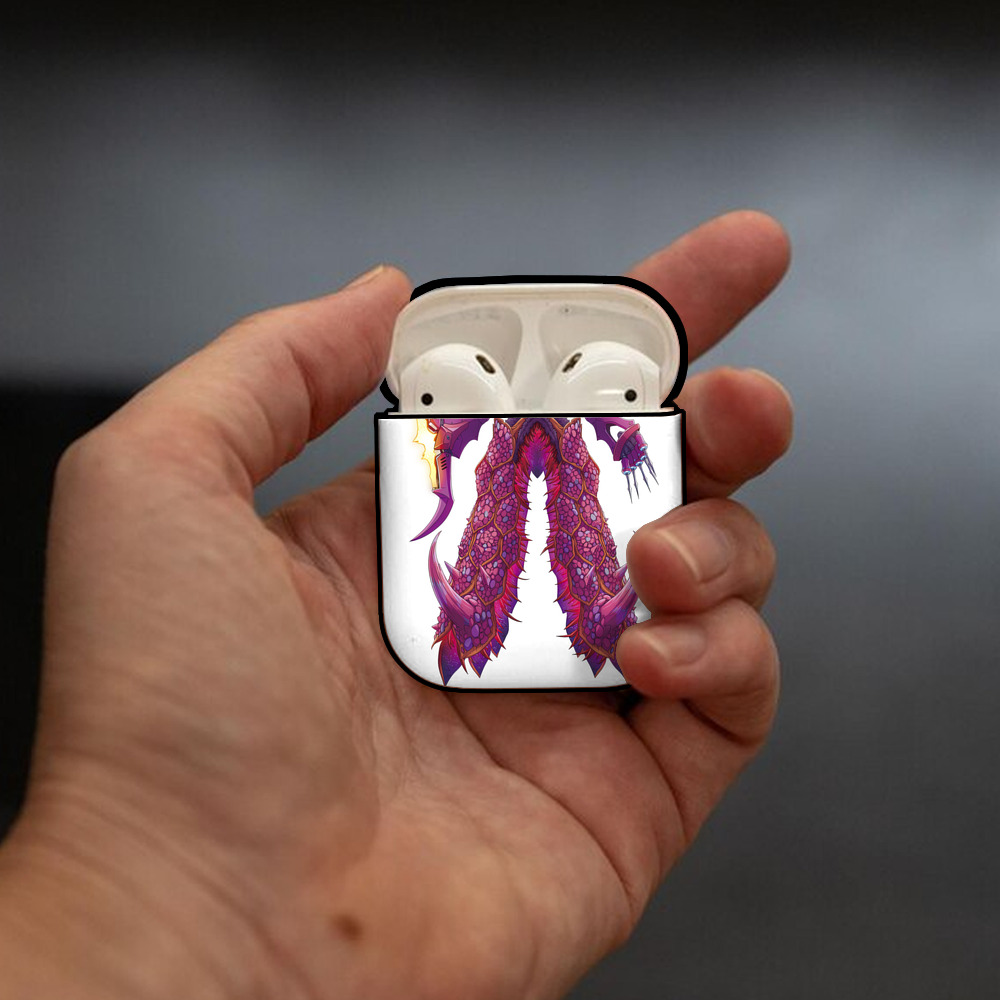 ウルトラマン Ultraman AirPods 第2世代保護ケース ハードシェル ブラック 耐衝撃・防指紋・カラビナ付き