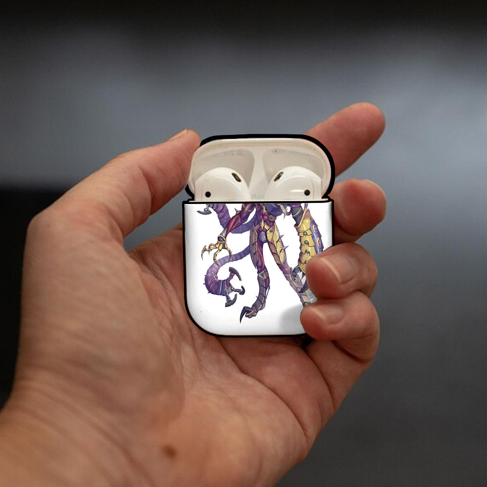 ウルトラマン Ultraman AirPods 第2世代保護ケース ハードシェル ブラック 耐衝撃・防指紋・カラビナ付き