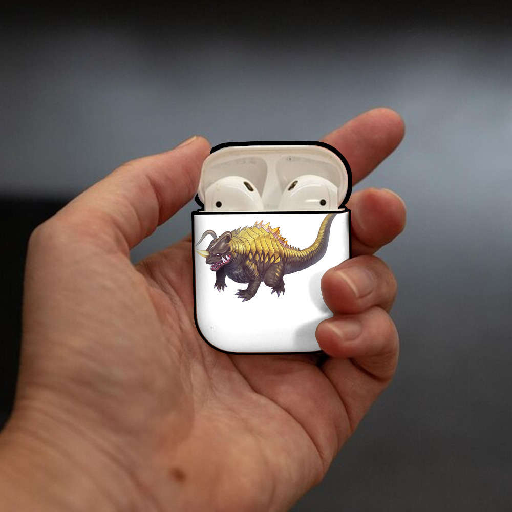 ウルトラマン Ultraman AirPods 第2世代保護ケース ハードシェル ブラック 耐衝撃・防指紋・カラビナ付き