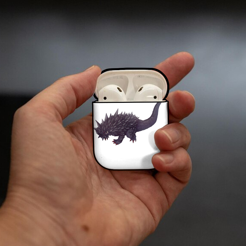 ウルトラマン Ultraman AirPods 第2世代保護ケース ハードシェル ブラック 耐衝撃・防指紋・カラビナ付き