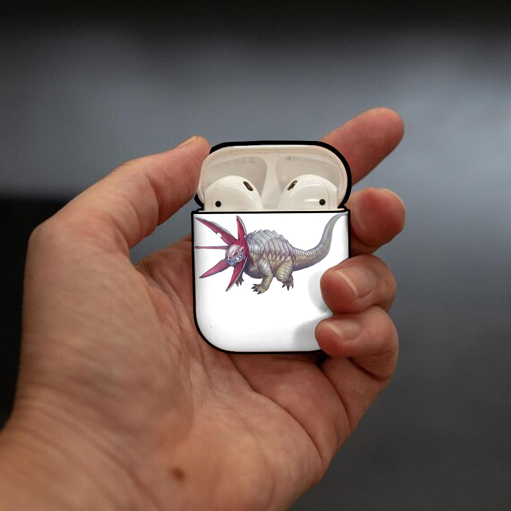 ウルトラマン Ultraman AirPods 第2世代保護ケース ハードシェル ブラック 耐衝撃・防指紋・カラビナ付き