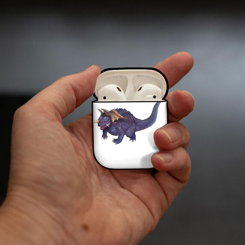 ウルトラマン Ultraman AirPods 第2世代保護ケース ハードシェル ブラック 耐衝撃・防指紋・カラビナ付き
