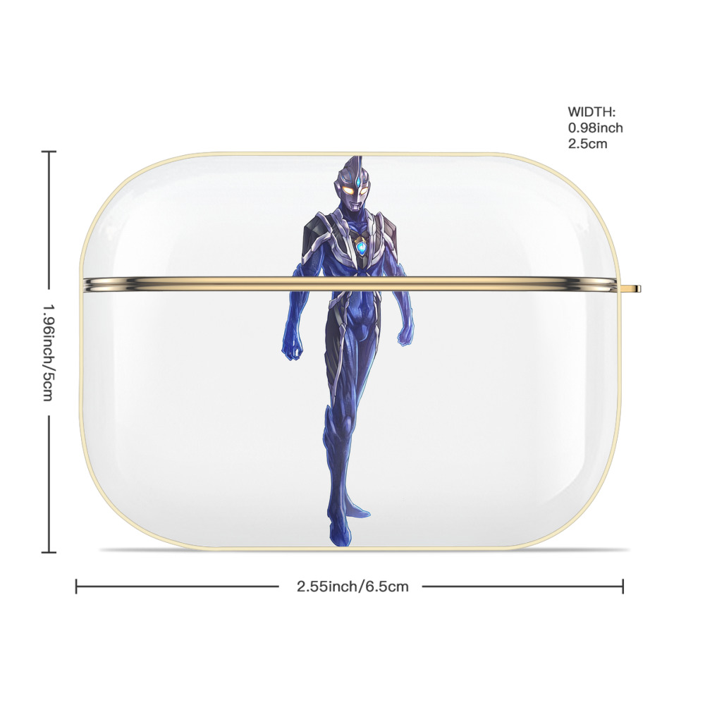 ウルトラマン Ultraman 【AirPods Pro用】ハードシェル保護ケース｜耐衝撃・防指紋・カラビナ付き商品仕様