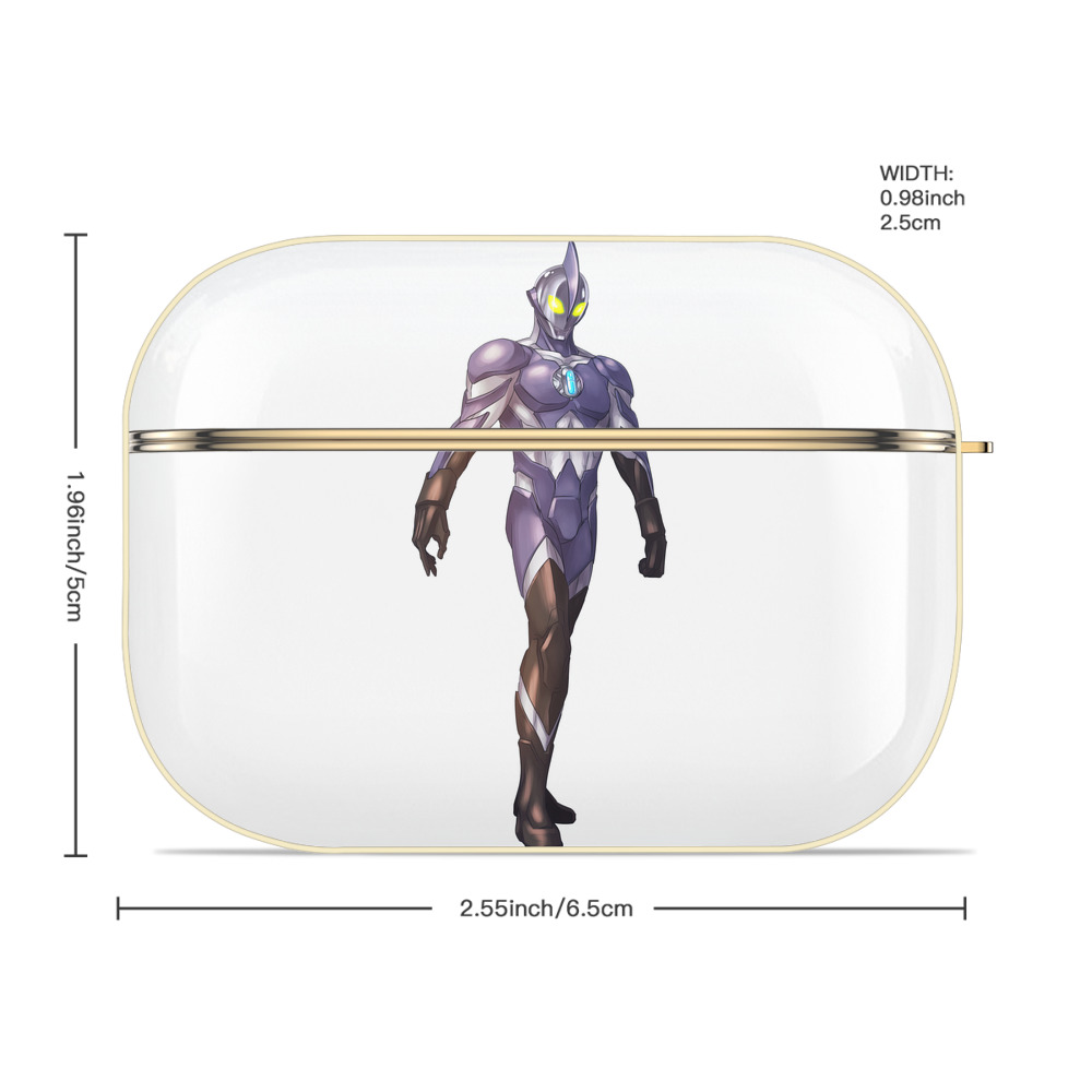 ウルトラマン Ultraman 【AirPods Pro用】ハードシェル保護ケース｜耐衝撃・防指紋・カラビナ付き商品仕様