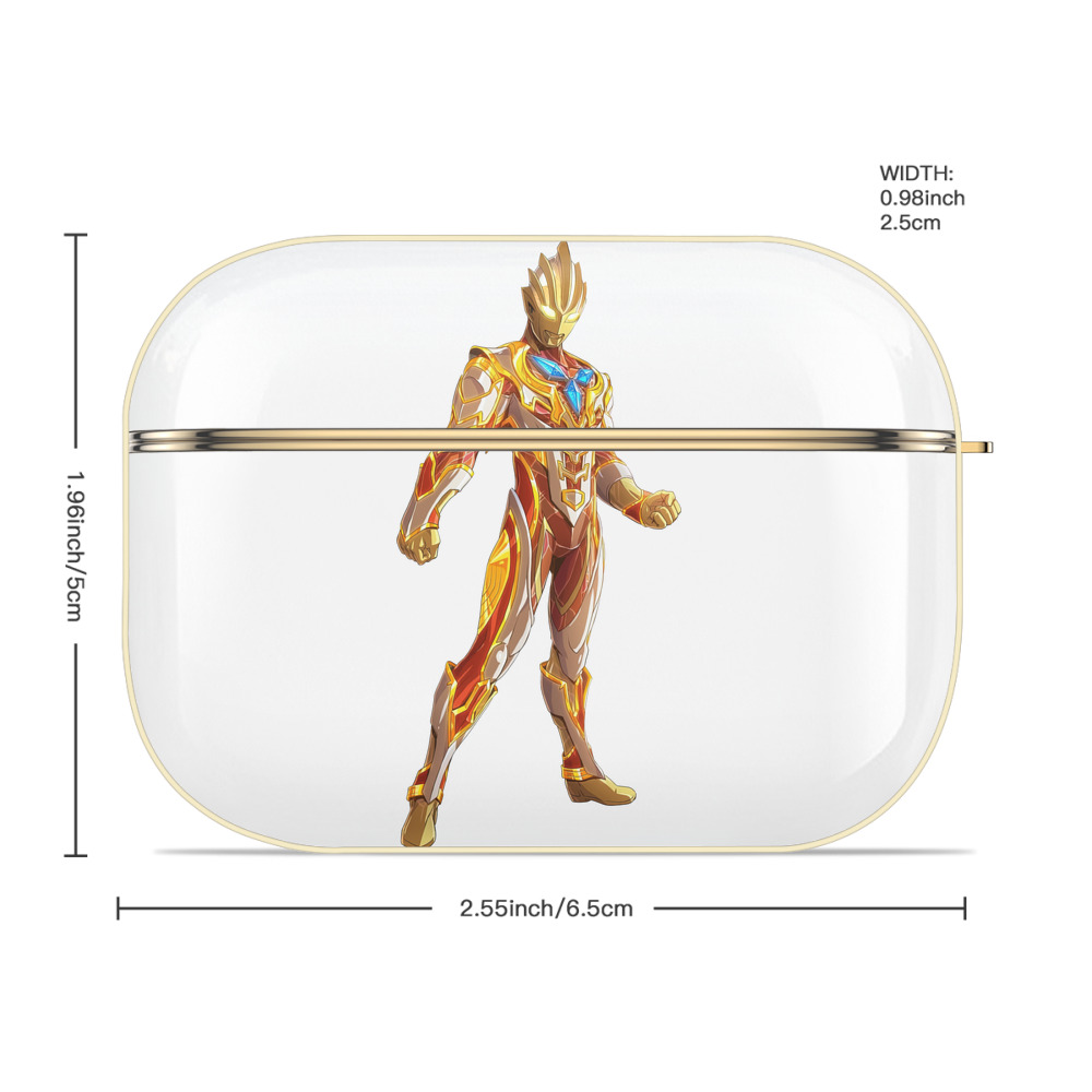 ウルトラマン Ultraman 【AirPods Pro用】ハードシェル保護ケース｜耐衝撃・防指紋・カラビナ付き商品仕様