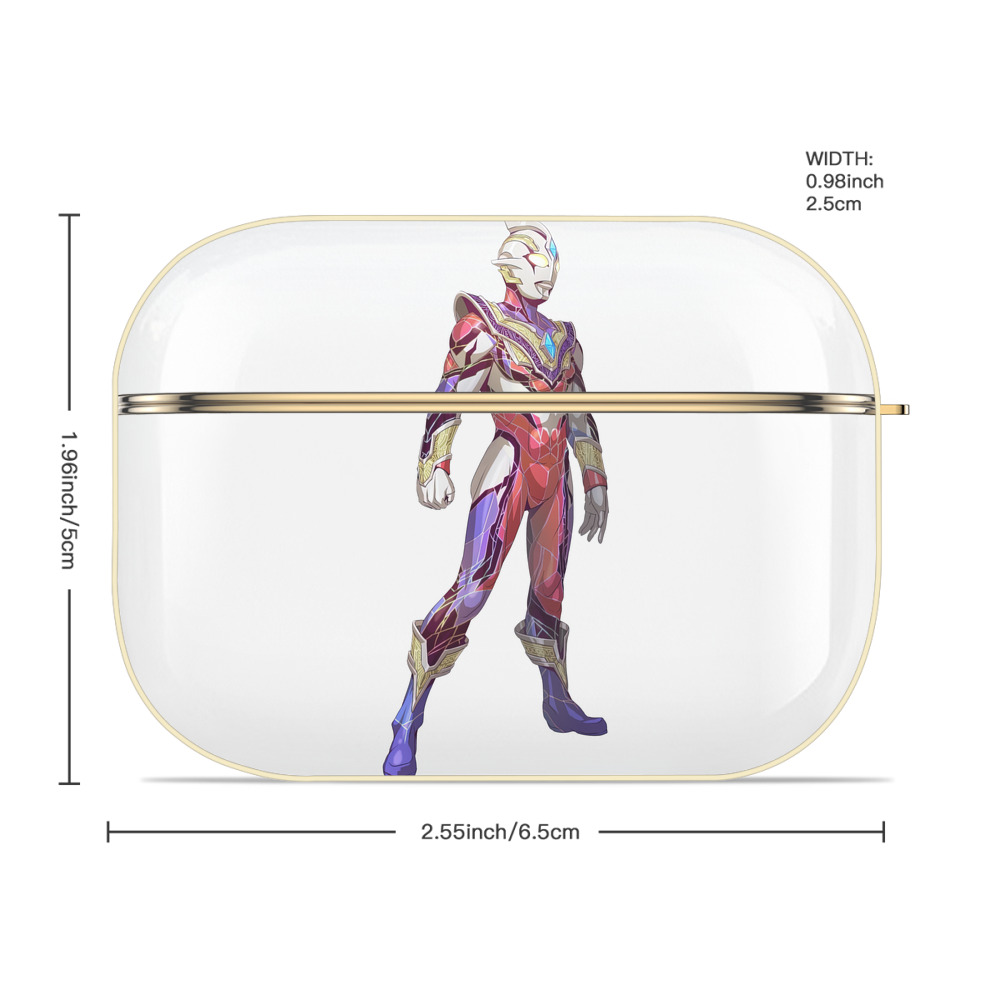 ウルトラマン Ultraman 【AirPods Pro用】ハードシェル保護ケース｜耐衝撃・防指紋・カラビナ付き商品仕様