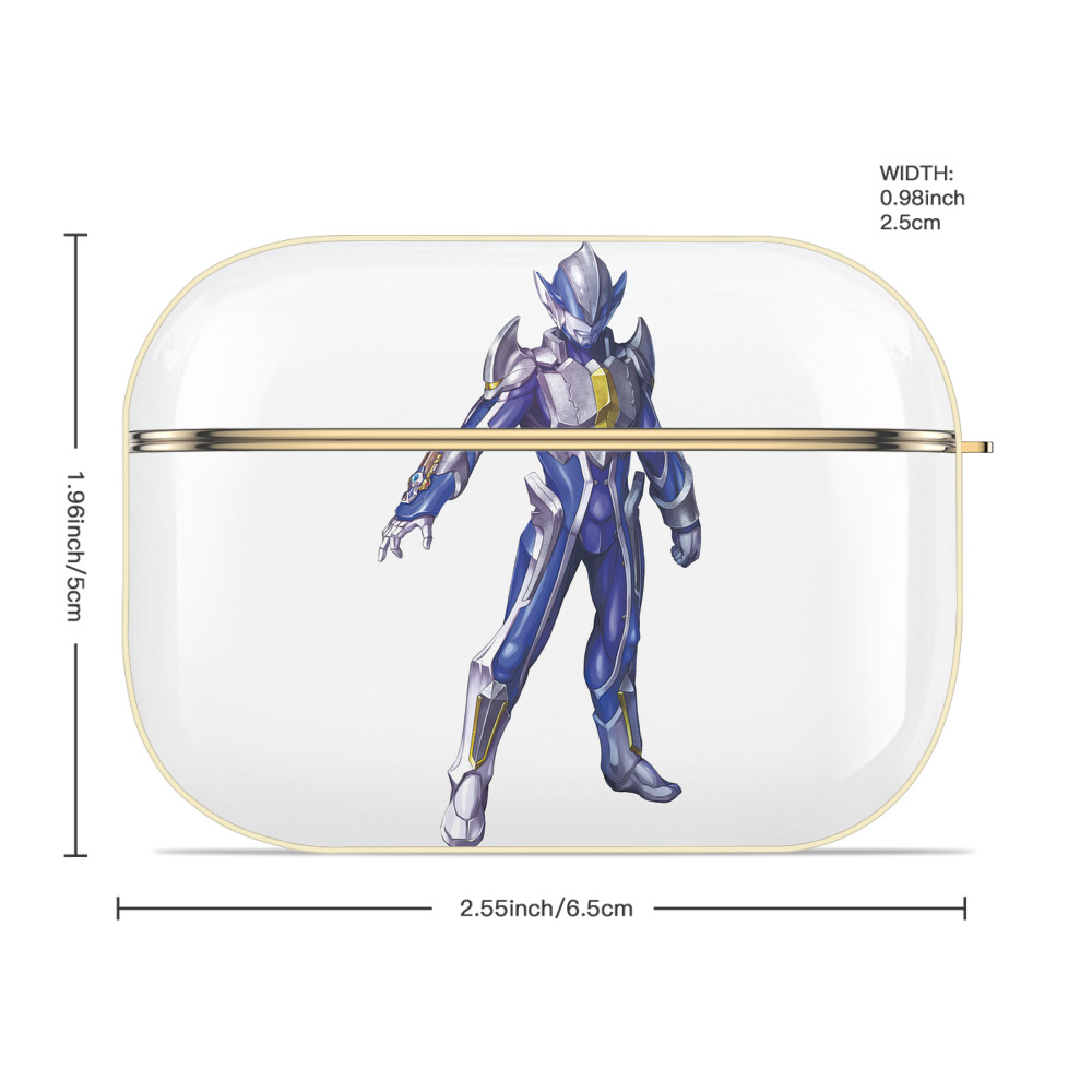 ウルトラマン Ultraman 【AirPods Pro用】ハードシェル保護ケース｜耐衝撃・防指紋・カラビナ付き商品仕様