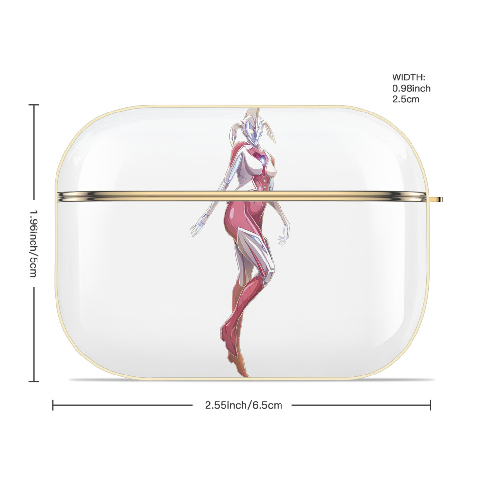 ウルトラマン Ultraman 【AirPods Pro用】ハードシェル保護ケース｜耐衝撃・防指紋・カラビナ付き商品仕様
