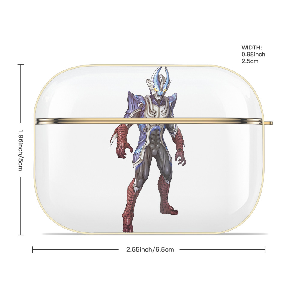 ウルトラマン Ultraman 【AirPods Pro用】ハードシェル保護ケース｜耐衝撃・防指紋・カラビナ付き商品仕様
