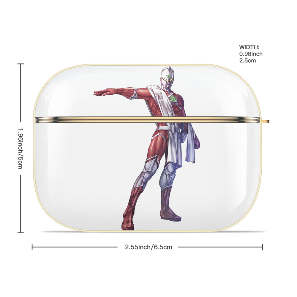 ウルトラマン Ultraman 【AirPods Pro用】ハードシェル保護ケース｜耐衝撃・防指紋・カラビナ付き商品仕様