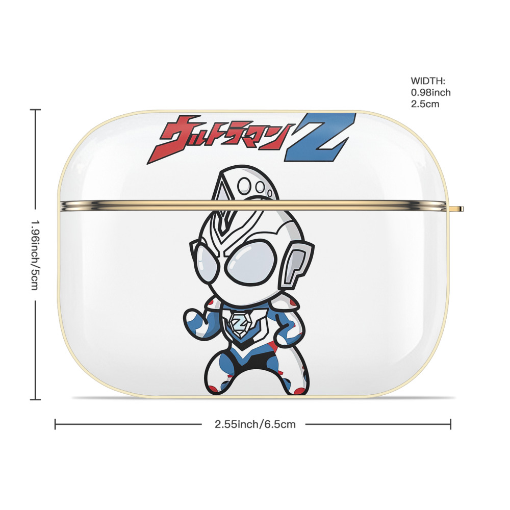 ウルトラマン Ultraman 【AirPods Pro用】ハードシェル保護ケース｜耐衝撃・防指紋・カラビナ付き商品仕様