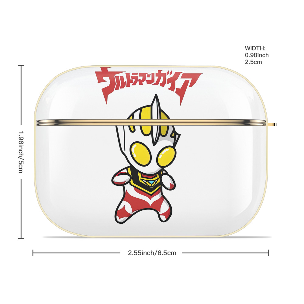 ウルトラマン Ultraman 【AirPods Pro用】ハードシェル保護ケース｜耐衝撃・防指紋・カラビナ付き商品仕様